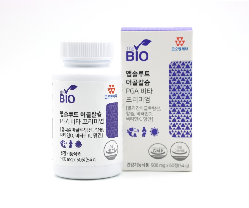 [코오롱제약] 앱솔루트 어골칼슘PGA 비타프리미엄 ( 60정, 단품 )